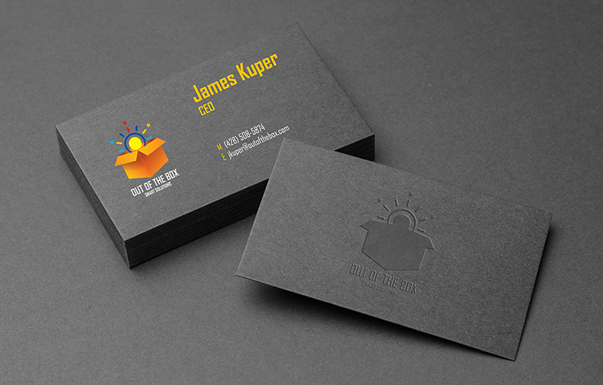 out of the box_business cards